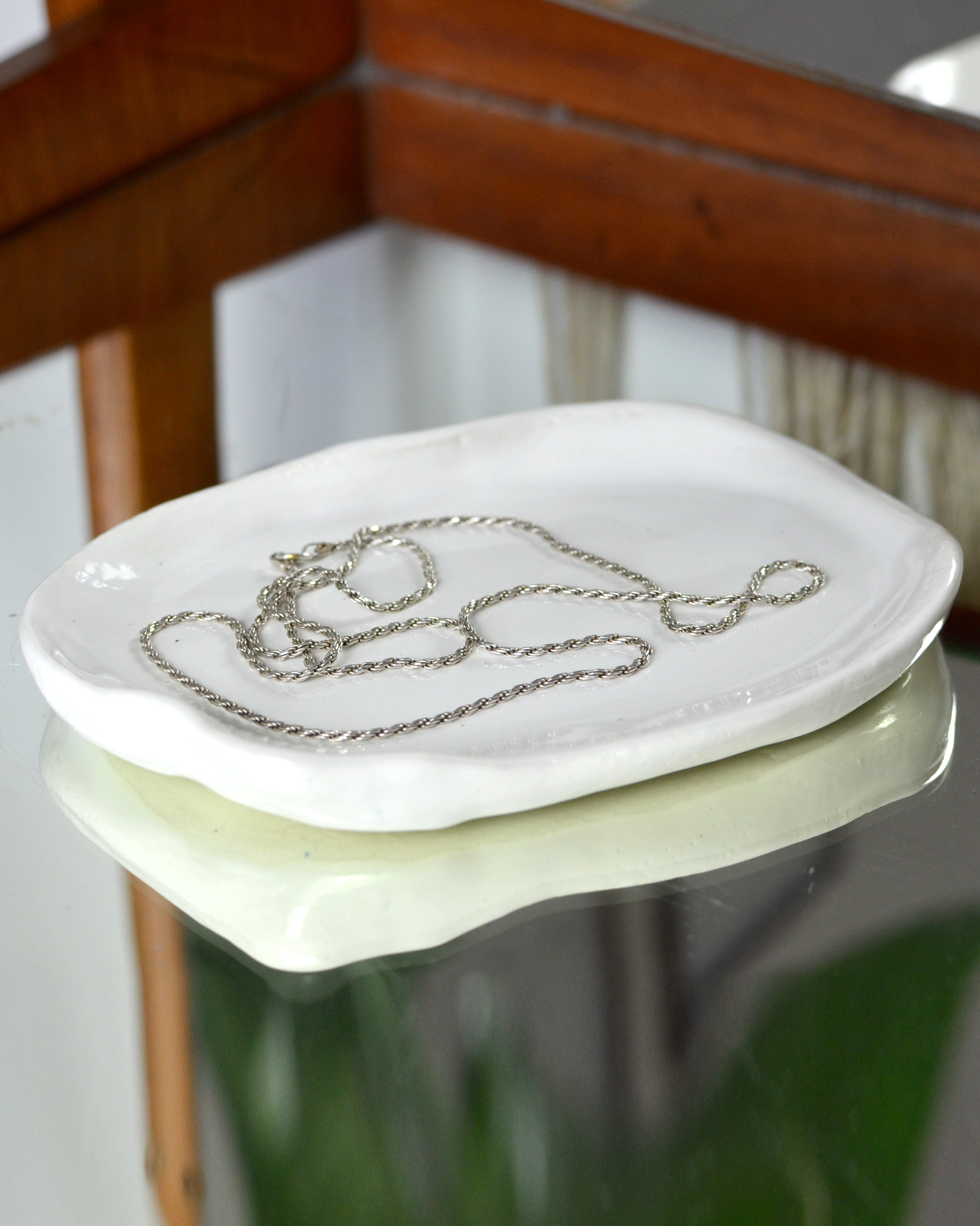 Handmade Porcelain Medium Dish