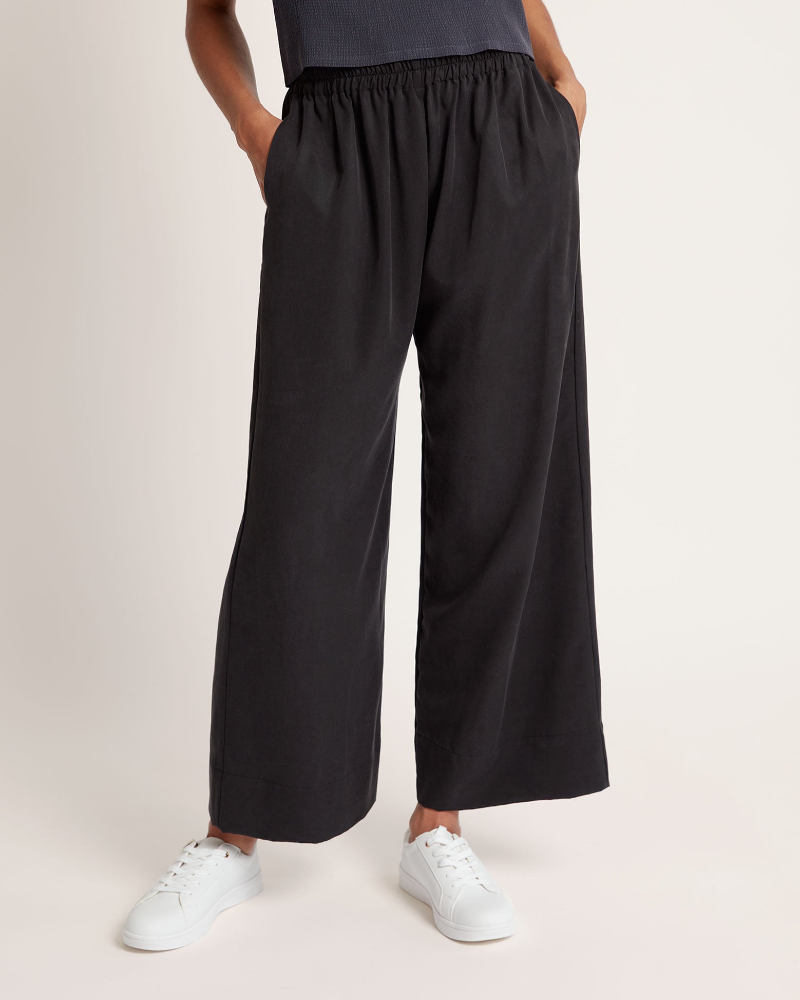 Wide Leg Lounge Pants - Lyocell